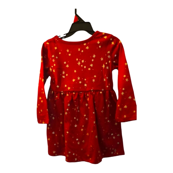 Granimals. Girls Holiday Dress. Red with Gold. Sizes: 18 months, 2T & 3T. NWT. - Picture 3 of 10